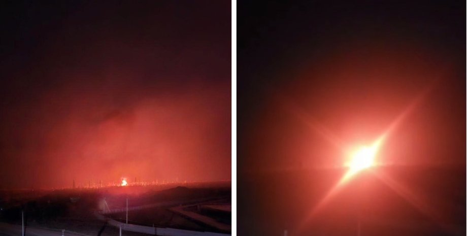 Share: Late in the evening of November 1, there were explosions and a fire in th...