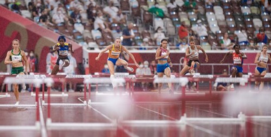 Анна Рыжикова Виктория Ткачук Олимпиада 2020 400 м с барьерами