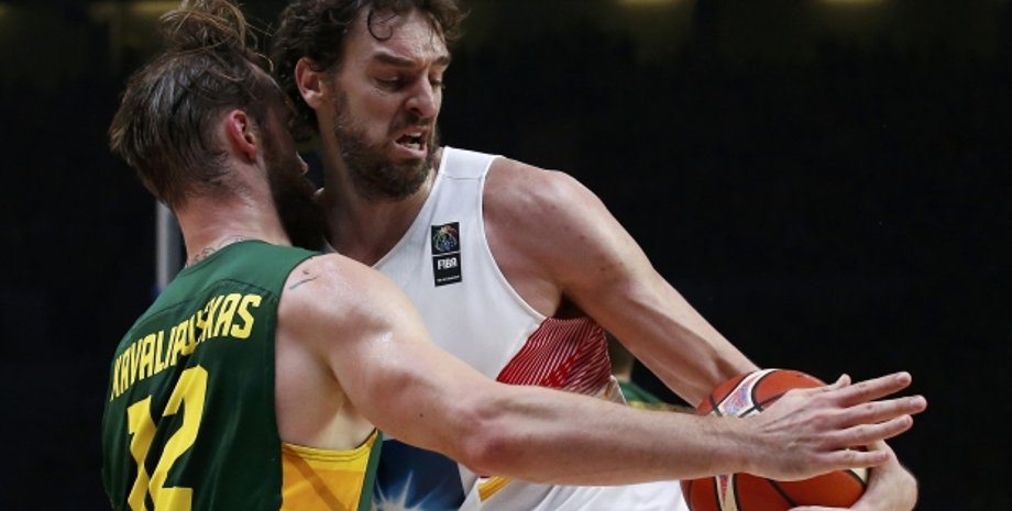 По Газоль (справа) и Антанас Каваляускас / Фото: REUTERS