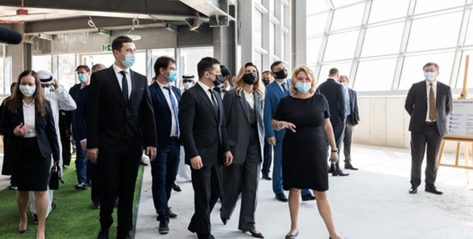 Владимир Зеленский, ОАЭ, аграрная продукция, Экспо-2020, Украинский павильон