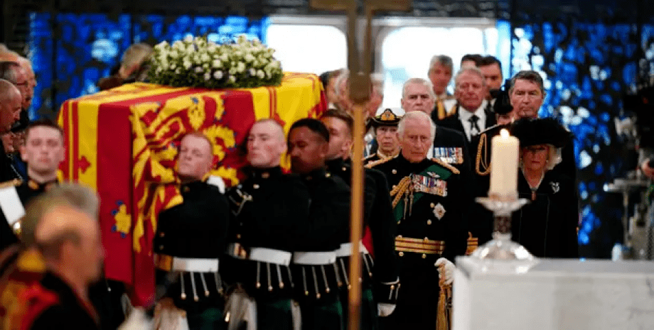 Похороны королевы Елизаветы, украинское пение на похоронах королевы, похороны принца филиппа