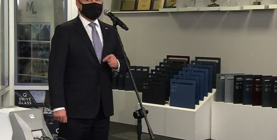 Анджей Дуда, прибор, коронавирус, диагностика