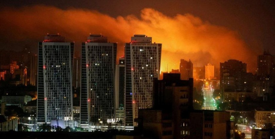 ВС РФ атака по киеву 10 июля