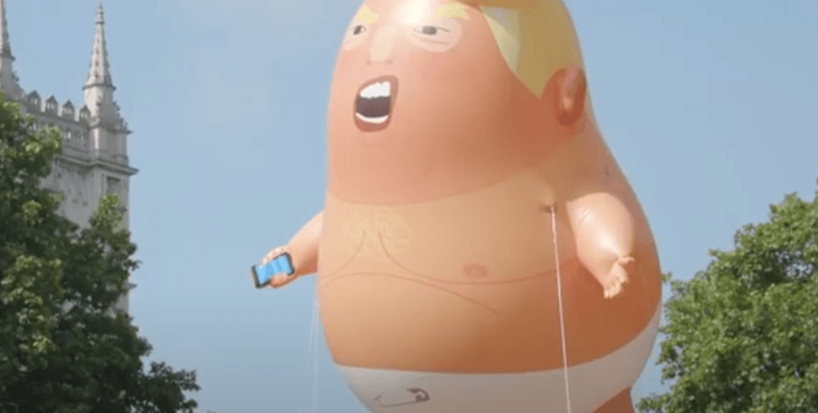 трамп, лондон