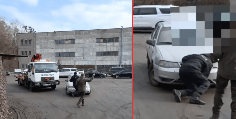 евакуація машин у Києві, евакуація машин, евакуатор, штрафмайданчик