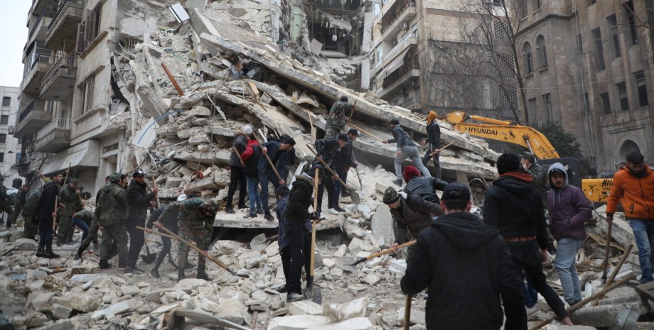 Наслідки землетрусу в Сирії