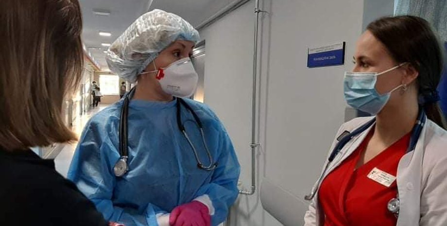 Ивано-Франковская область, Коронавирус, Больница, Врачи, Больные коронавирусом