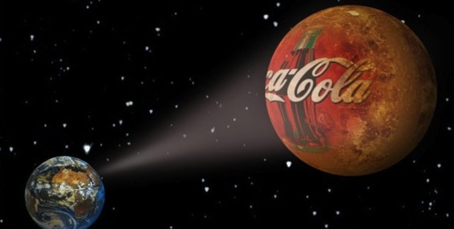 космос, спутник, реклама