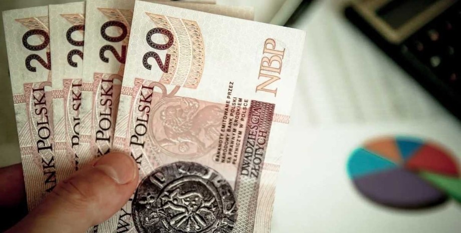 Польська мінімалка переважає українську оплату праці в кілька разів злотий