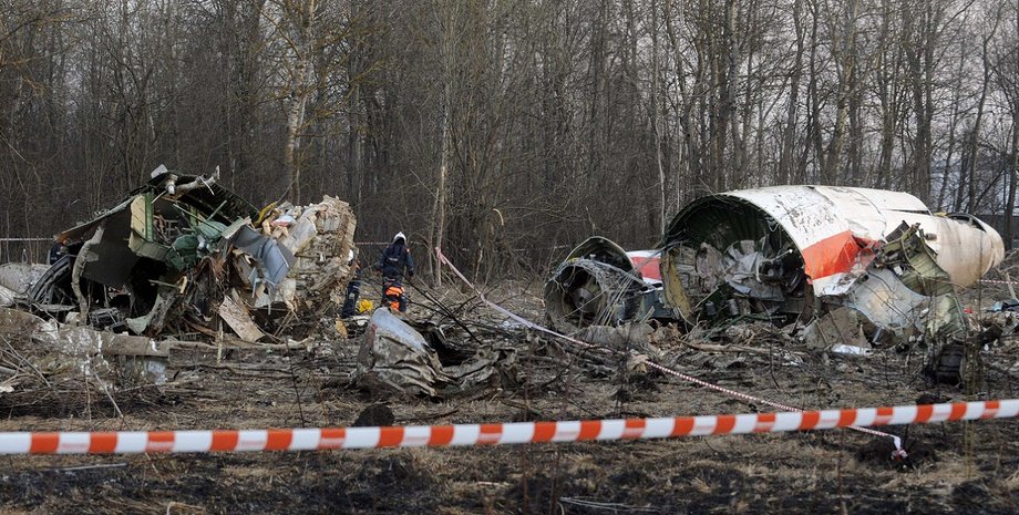 Последствия авиакатастрофы под Смоленском / Фото: segodnya.ua