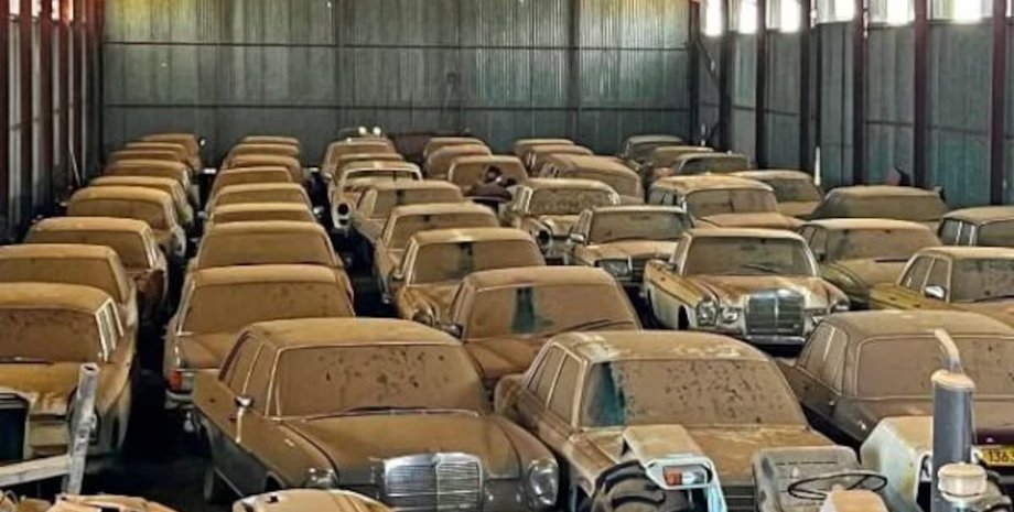 коллекция авто, ретро авто, заброшенные авто