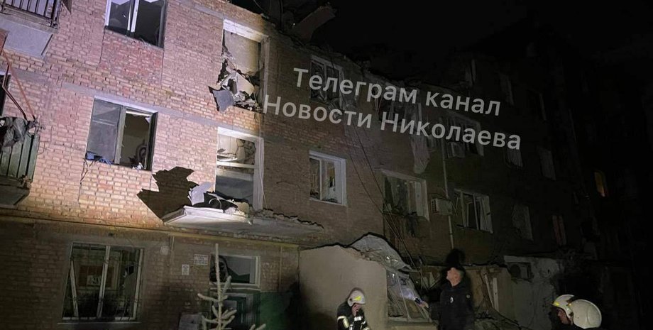 Обстрел Николаева, разрушили пятиэтажку, обстрел жилых домов, Александр Сенкевич, удар по Николаеву