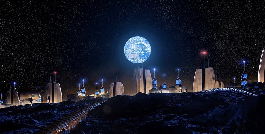 поселение, Луна, база, колонизация