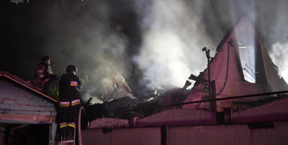 Наслідки атаки "шахедами" по Запоріжжю 6 травня