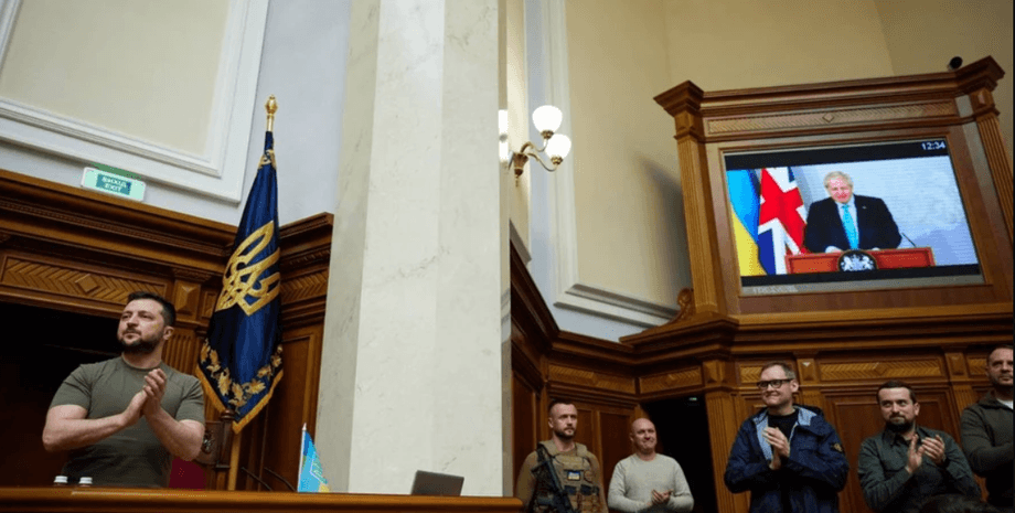 Відеозвернення Бориса Джонсона