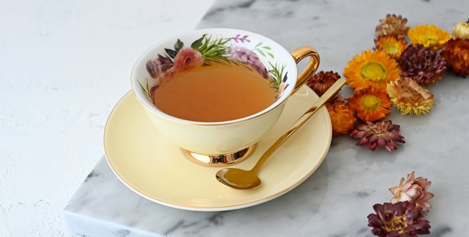 чай чашка, напиток, растения, цветы