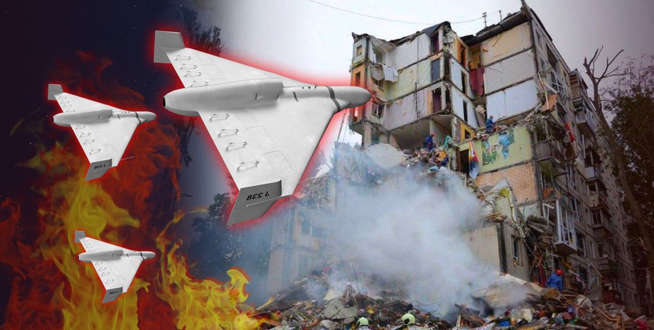 реактивні шахеди, атака на київ 31 липня, масований обстріл реактивні шахеди