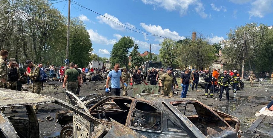 винница фото, винница ракетный удар