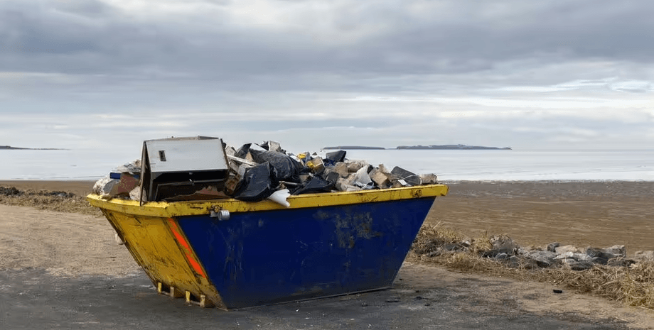 Смитиевый контейнер Мусор в контейнере