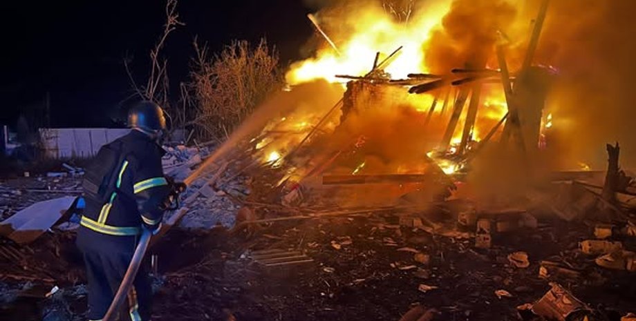 наслідки обстрілу запоріжжя в ніч на 23 вересня