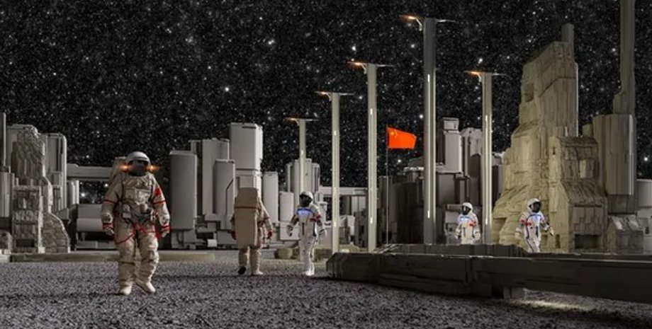 китайская база на Луне