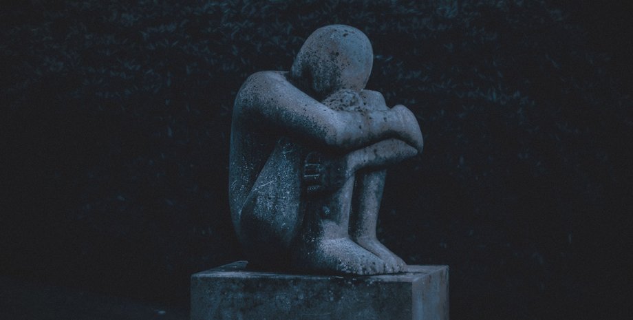 статуя, депресія, настрій