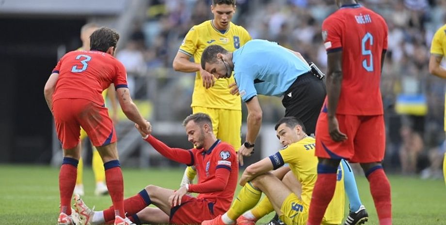 матча Украина — Англия