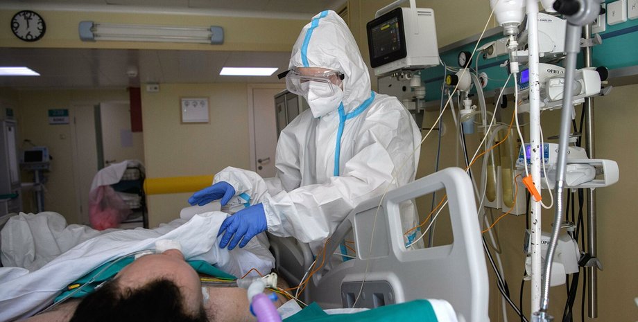коронавирус, больница, врач, пациент