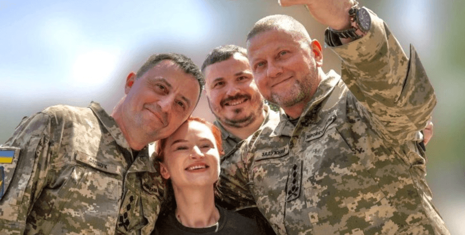 Залужний и Олещук