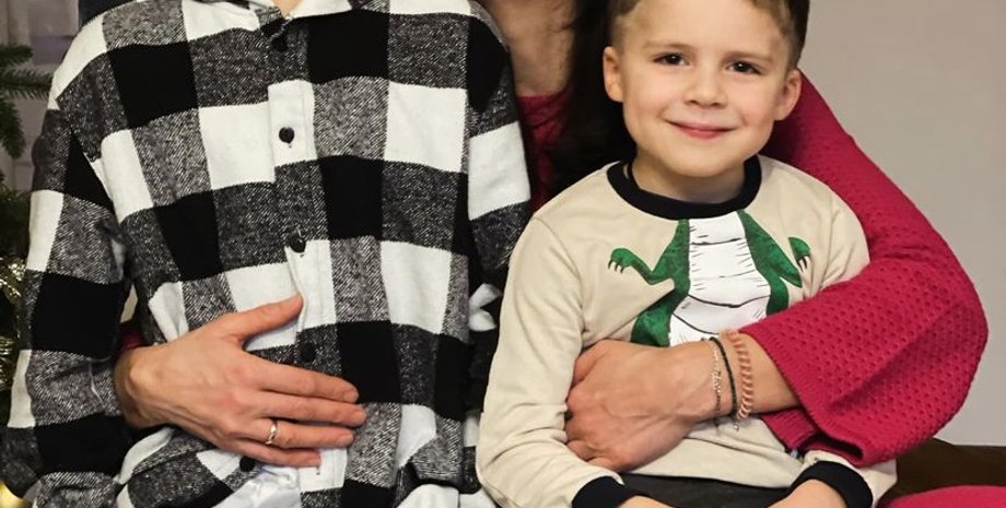 Валентина Хамайко с сыновьями