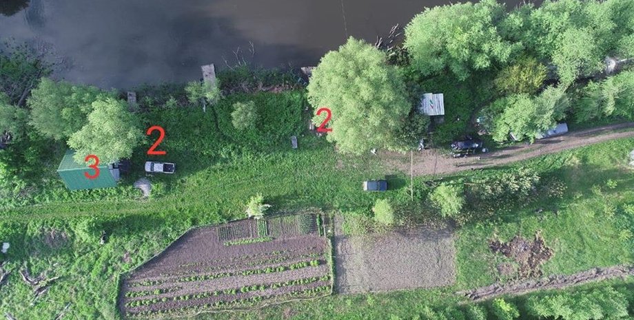 Место убийства / Фото: Facebook / Антон Геращенко