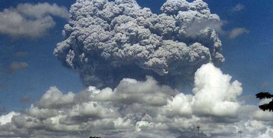 Вулкан, Пинатубо, Филлипины, извержение