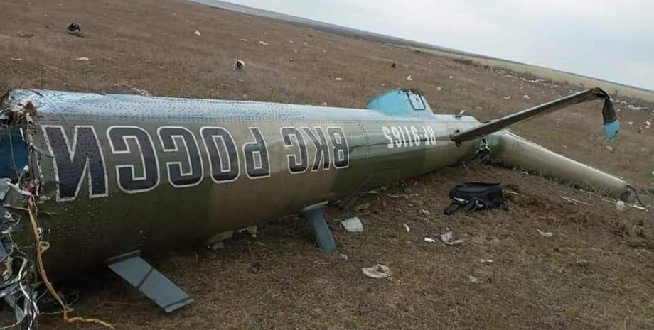 ми-8, вертолет, хвост вертолета