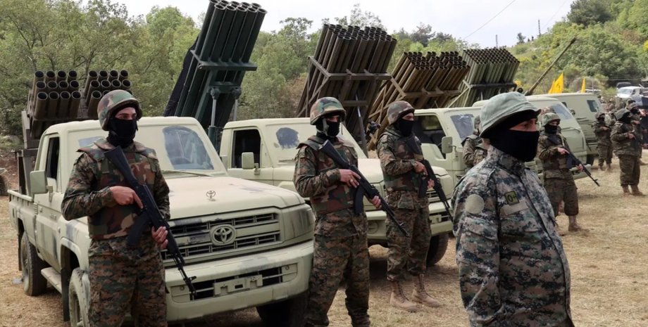 Боевики группировки "Хезболла"