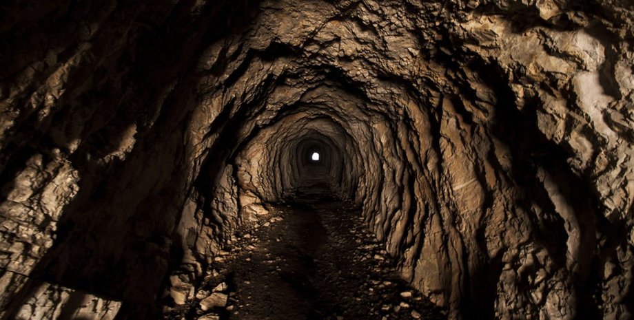 пещера, тоннель, свет, лавовая трубка, фото