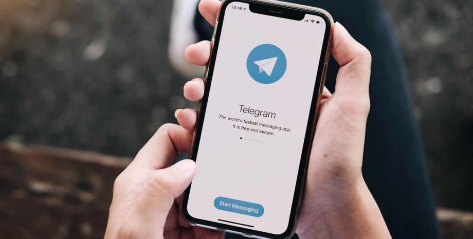 Telegram, месенджер, смартфон