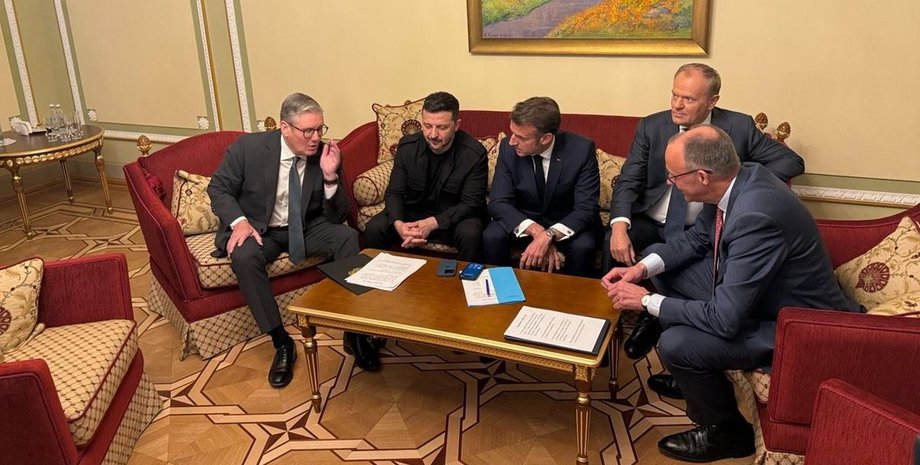 Зеленський обговорив хід мирних переговорів з лідерами Європи Лідери Європи обговорили мирні переговори з Зеленським