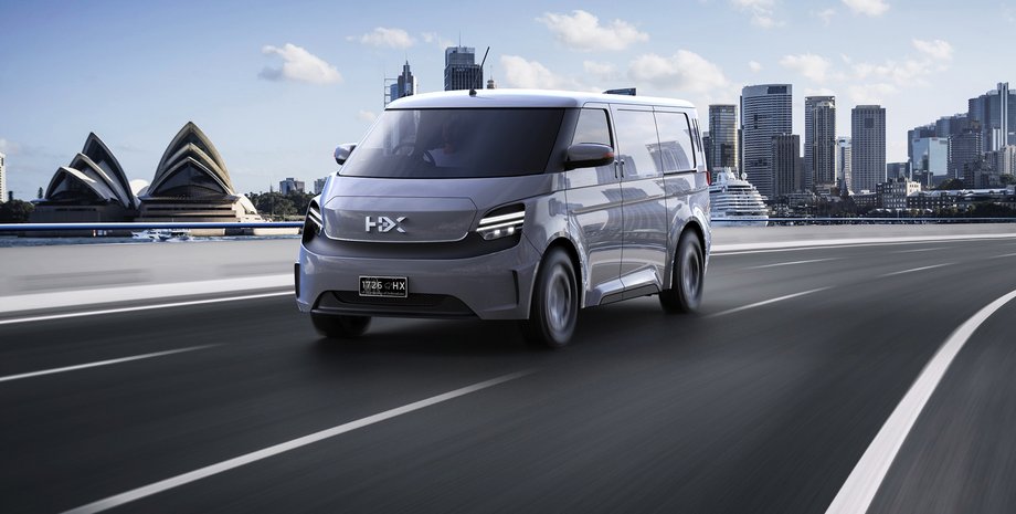 H2X, H2X Darling, H2X Darling HPV, Авто, Автомобили, Водород, Водородные авто, Новинки, Фургон, Фото