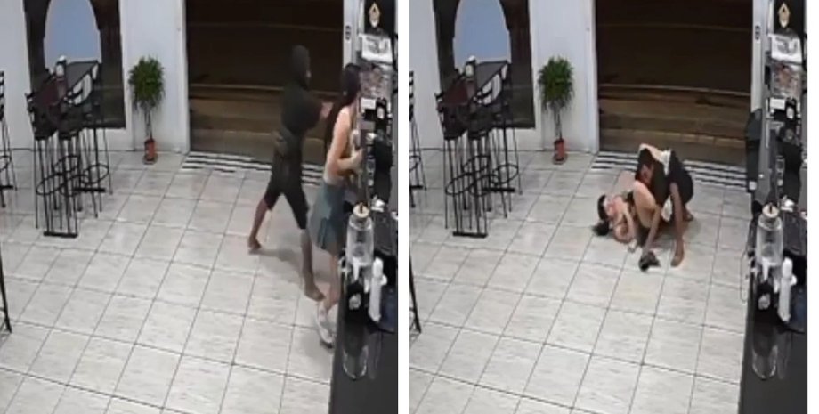 Злодій не очікував, що його затримає жінка завдяки ефектному прийому з джіу-джицу