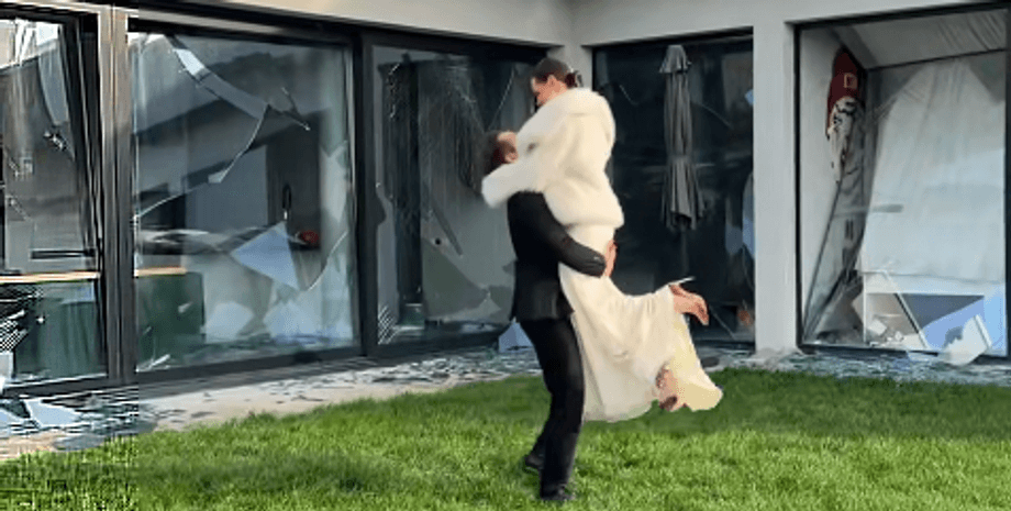 Обстрел Киева 25 ноября – влюбленные сыграли свадьбу несмотря ни на что