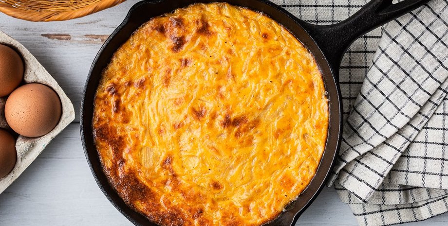 Чиполатта, итальянская кухня, омлет, рецепт