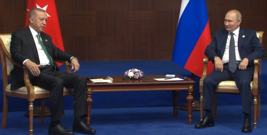 Реджеп Тайип Эрдоган и Владимир Путин, газовый хаб, турция, газ, турецкий поток