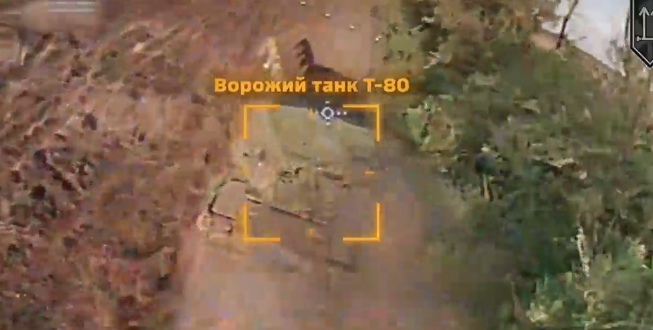 втрати ЗС РФ, танк, ворожийц танк, танк Т-80, знищення танка