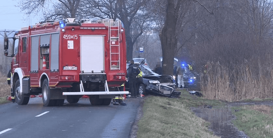 авария, пожарная машина