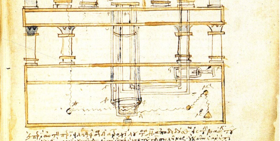 Герон створив паровий двигун