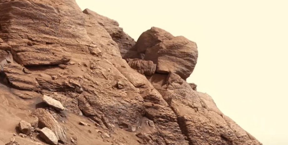 марс, статуя, инопланетяне