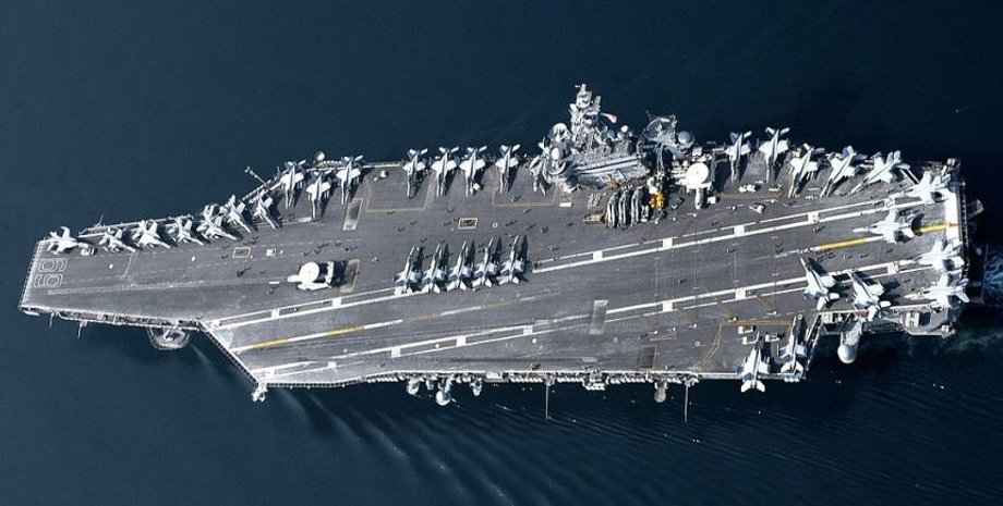 война в Израиле, помощь США, авианосная группа