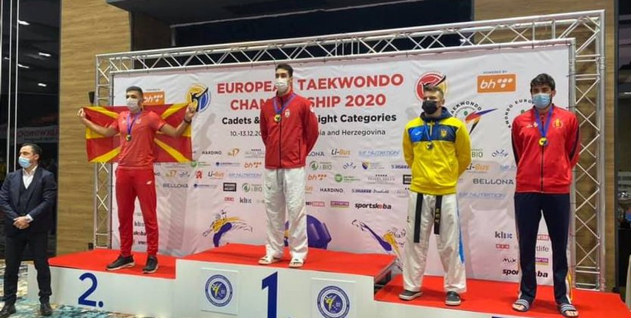 тхэквордо, Чемпионат Европы, Бронзовая медаль, Владислав Бондарь