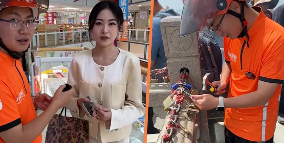 курьер, Китай, заказ