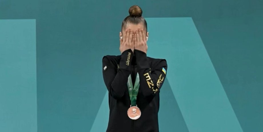 фото гімнастки Софії Країнської на юніорському Євро-2026